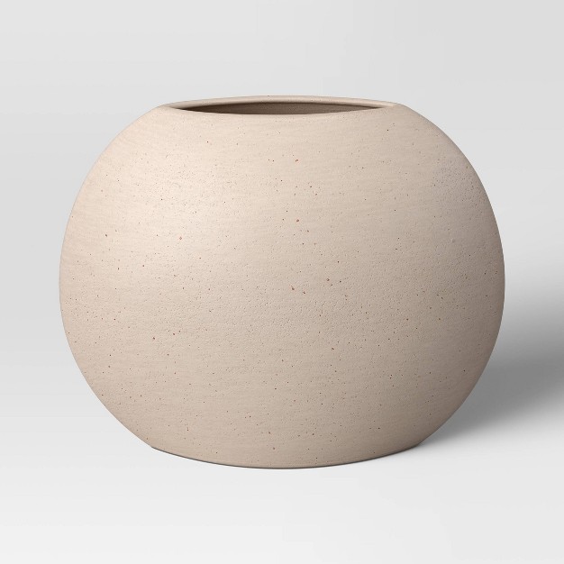 Small Ceramic Disc Vase