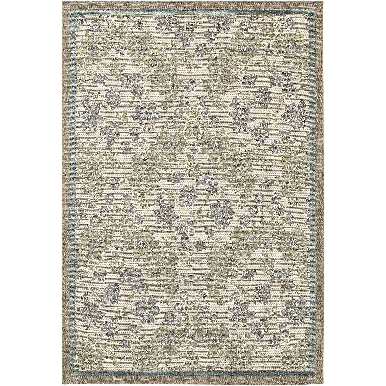 Couristan Monaco Palermo Rug， Champagne， Moss