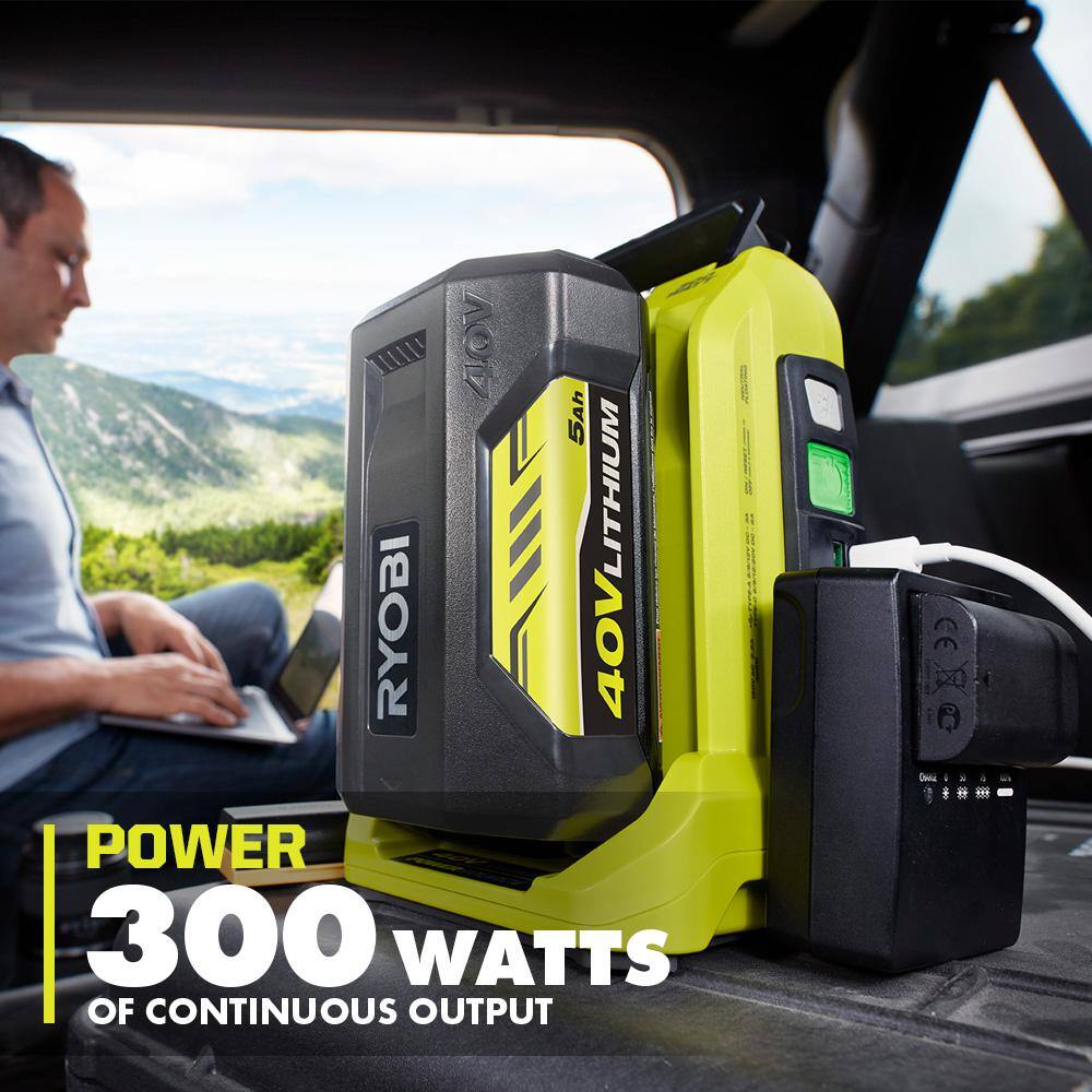 RYOBI 40V 300-Watt Power Source (Tool Only) RYi300BG