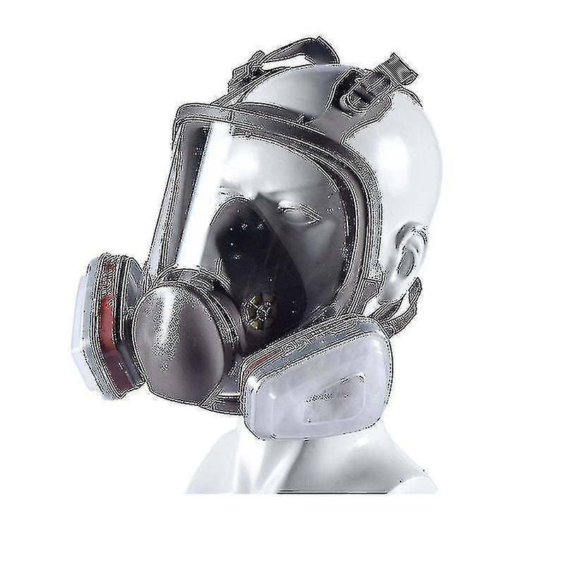 Gas Mask Fire Spray Chemical Anti-formaldehyde Full Face Mask