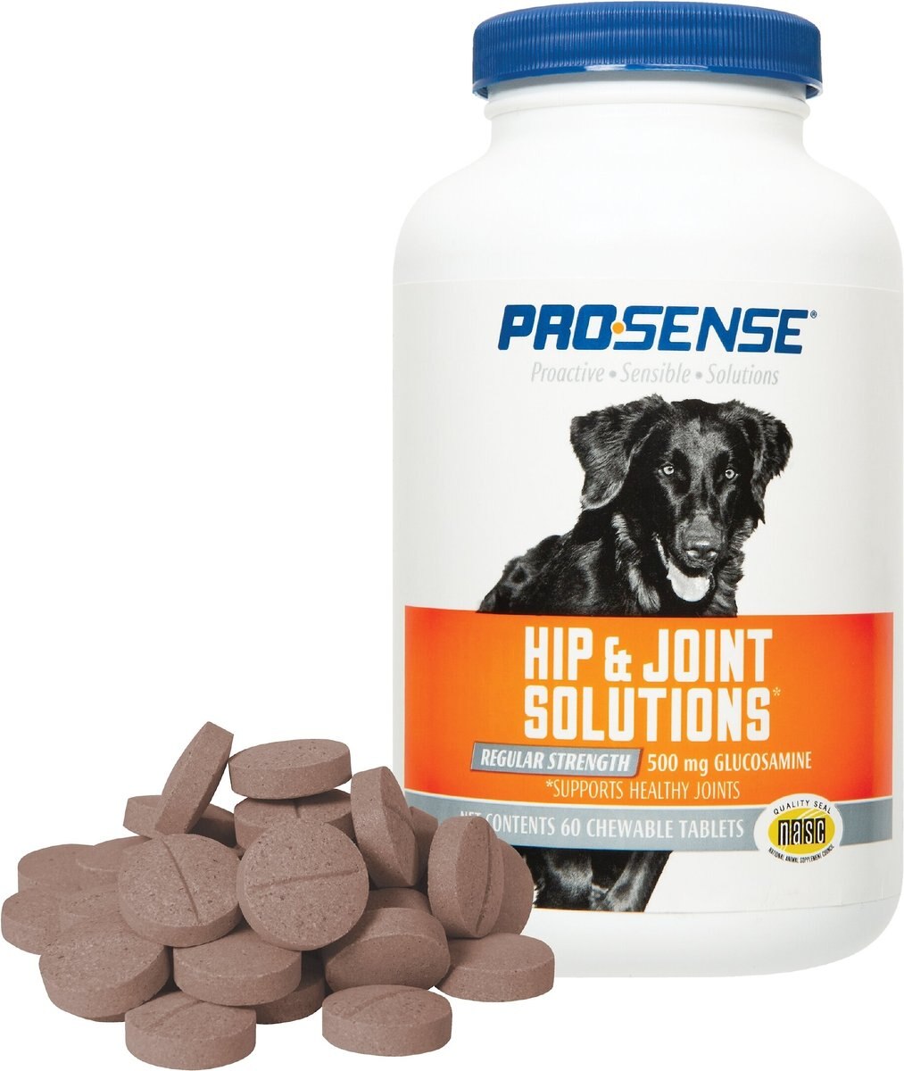 Pro-Sense Hip and Joint Solutions Regular Strength Chewable Tablets Joint Supplement for Dogs