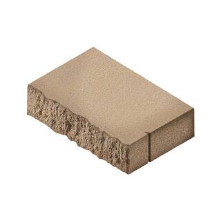 Pavestone 3 in. H x 18 in. W x 13.5 in. L Sandstone Rectangular Concrete Wall Cap (48-Pieces72 sq. ft.Pallet) 11081947