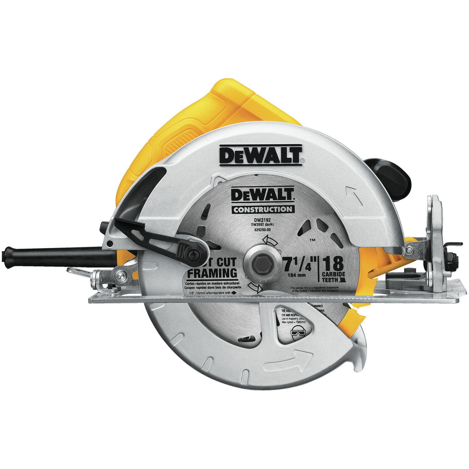 DW 15 amps 7-1/4 in. Corded Circular Saw