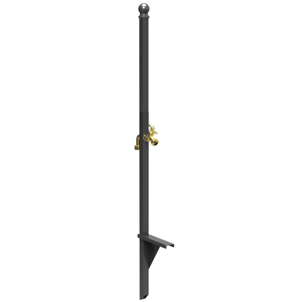 LIBERTY GARDEN Americana Water Hose Holder Stand Post with Hose Bib 114