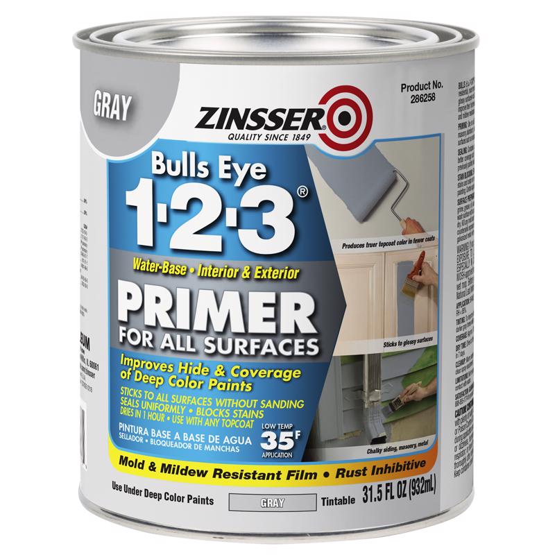 PRIMER SEALER 123 GRY QT