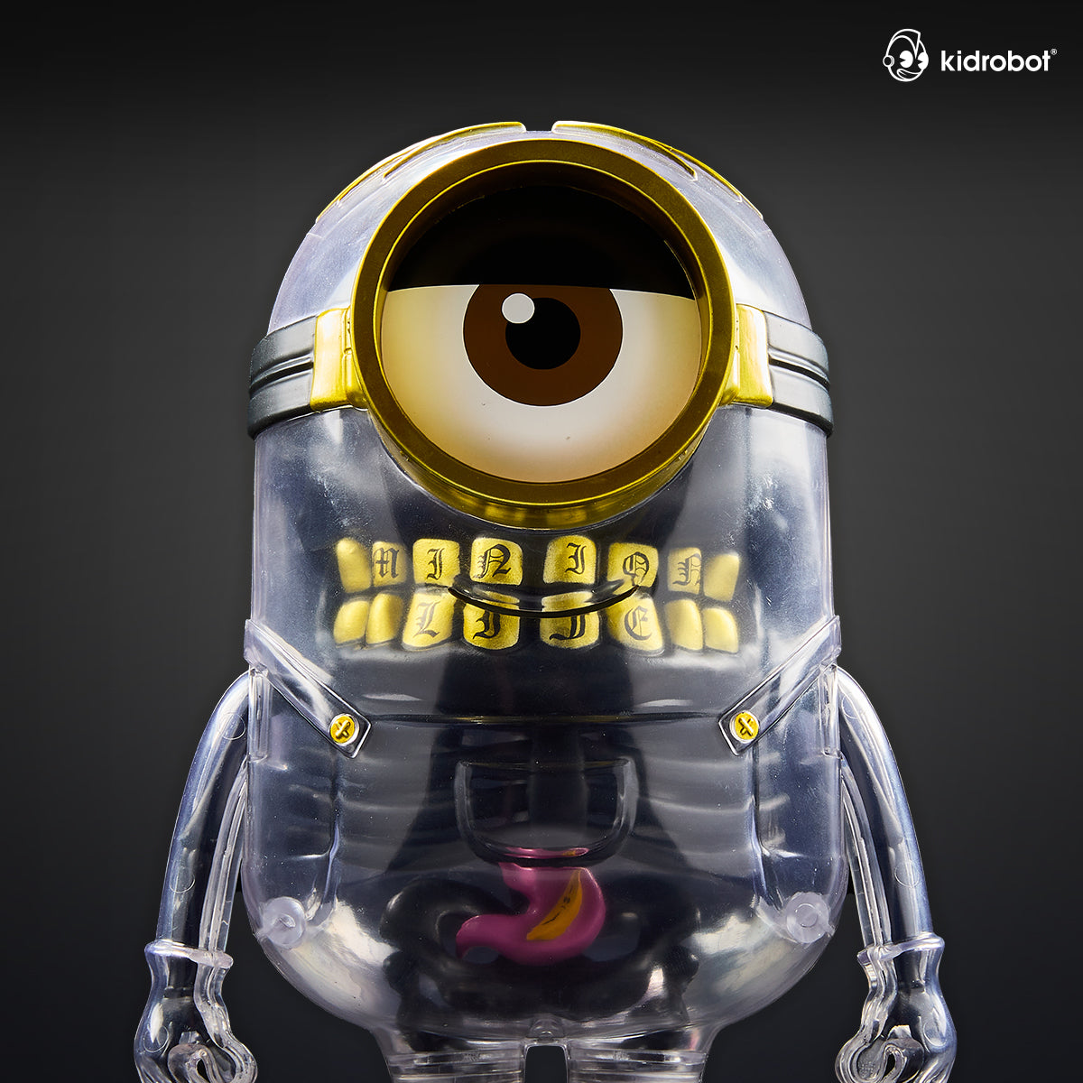 Minions Anatomy 8” Art Figure - Kidrobot.com Exclusive Black & Gold Edition