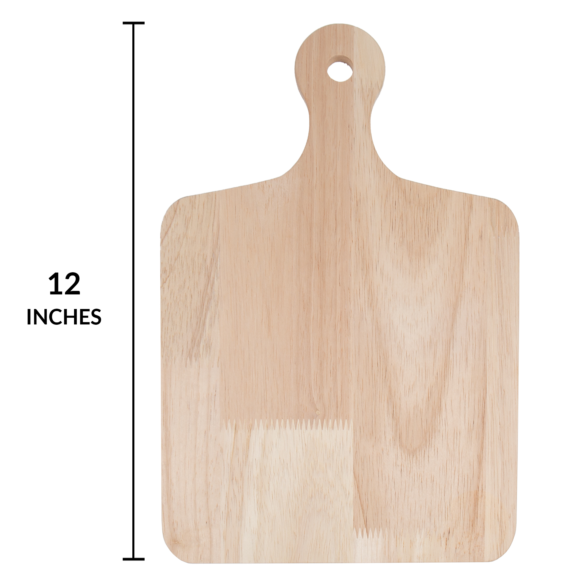 On The Surface Decorative Square Tray， Customizable Wooden Serving Tray With Handles: