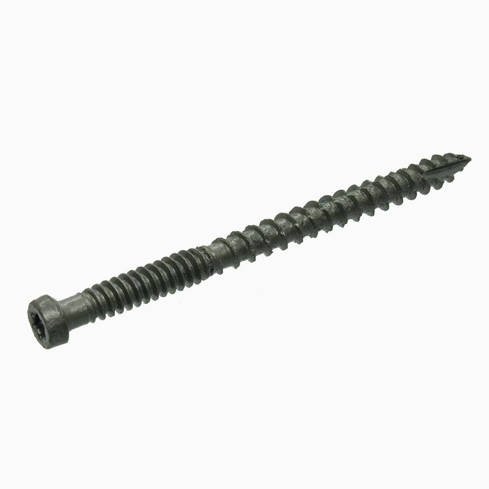 Deckmate #9 x 3 in. Self-Starting Star-Drive Bugle Head Composite Gray Deck Screws (1 lb.65-Pieces) N3CSG1