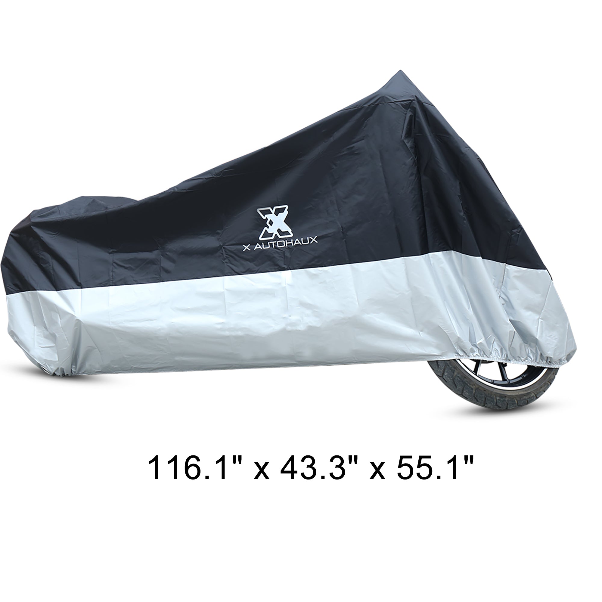 Unique Bargains Motorcycle Cover Anti-UV Against Rain Fit for Harley-Davidson Road Glide 98-13 1PC Polyester Size XXXL