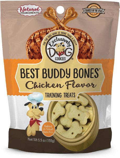 Exclusively Dog Best Buddy Bones Chicken Flavor Dog Treats