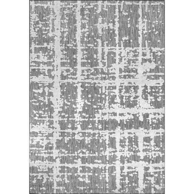 Nuloom Adley Textured Abstract Indoor outdoor Patio Area Rug