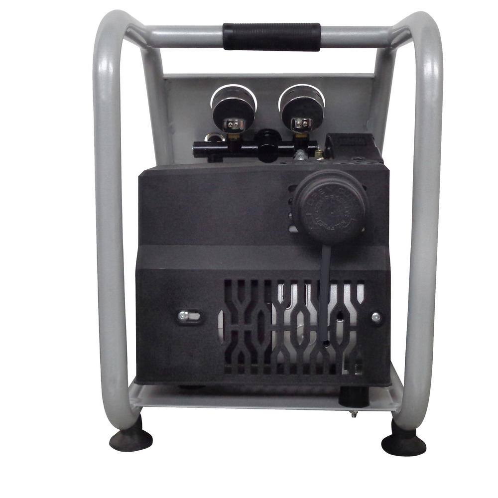 California Air Tools 1.0 Gal. Light and Quiet Steel Tank Electric Portable Air Compressor with Panel 1P1060SP