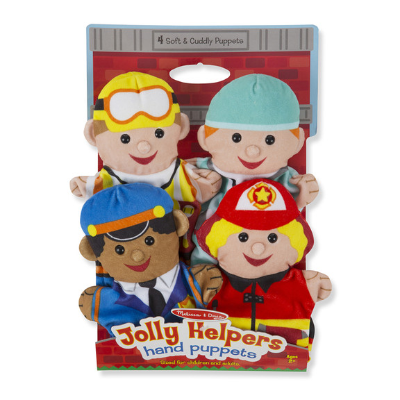 Melissa   Doug LCI9086 Jolly Jobs Hand Puppets