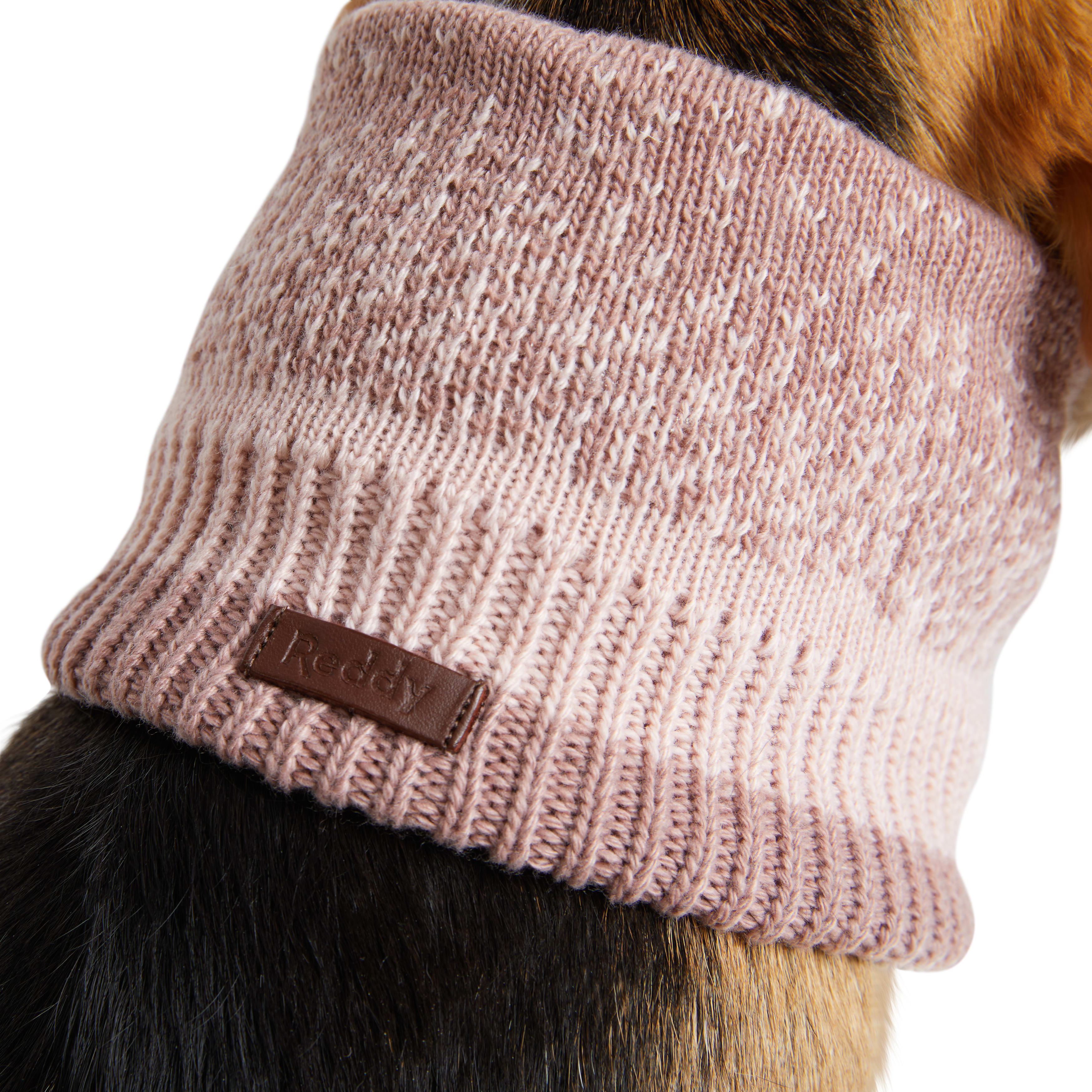 Reddy Pink Scarf for Dogs， X-Small/Small