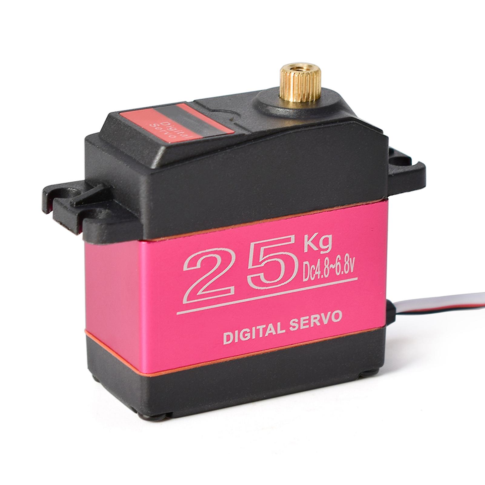 Digital Servo 25kg Metal Gear High Torque 270 Waterproof Replacements For Hsp Hpi 1/8 1/10 Baja Rc Cars