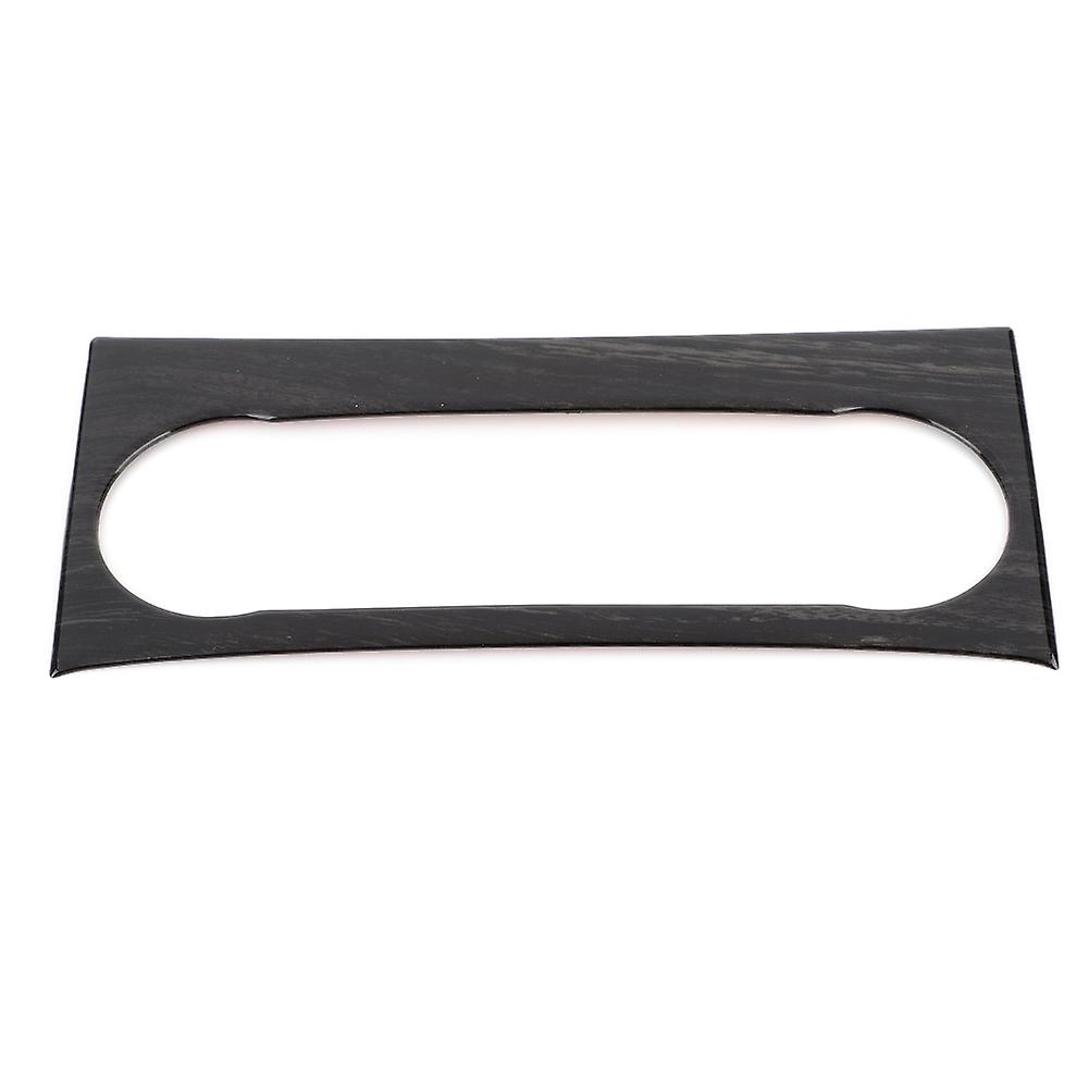 Black Wood Grain Air Conditioning Switch Panel Frame Fit For Mercedes Benz C Class W204 11-14