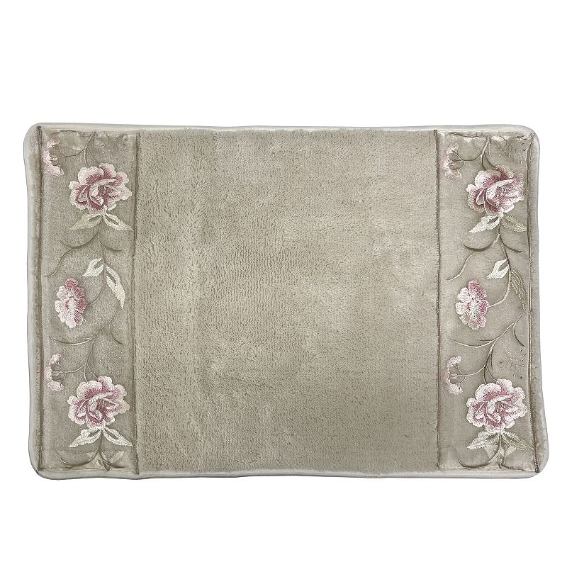 Popular Bath Dublin Rose Bath Rug