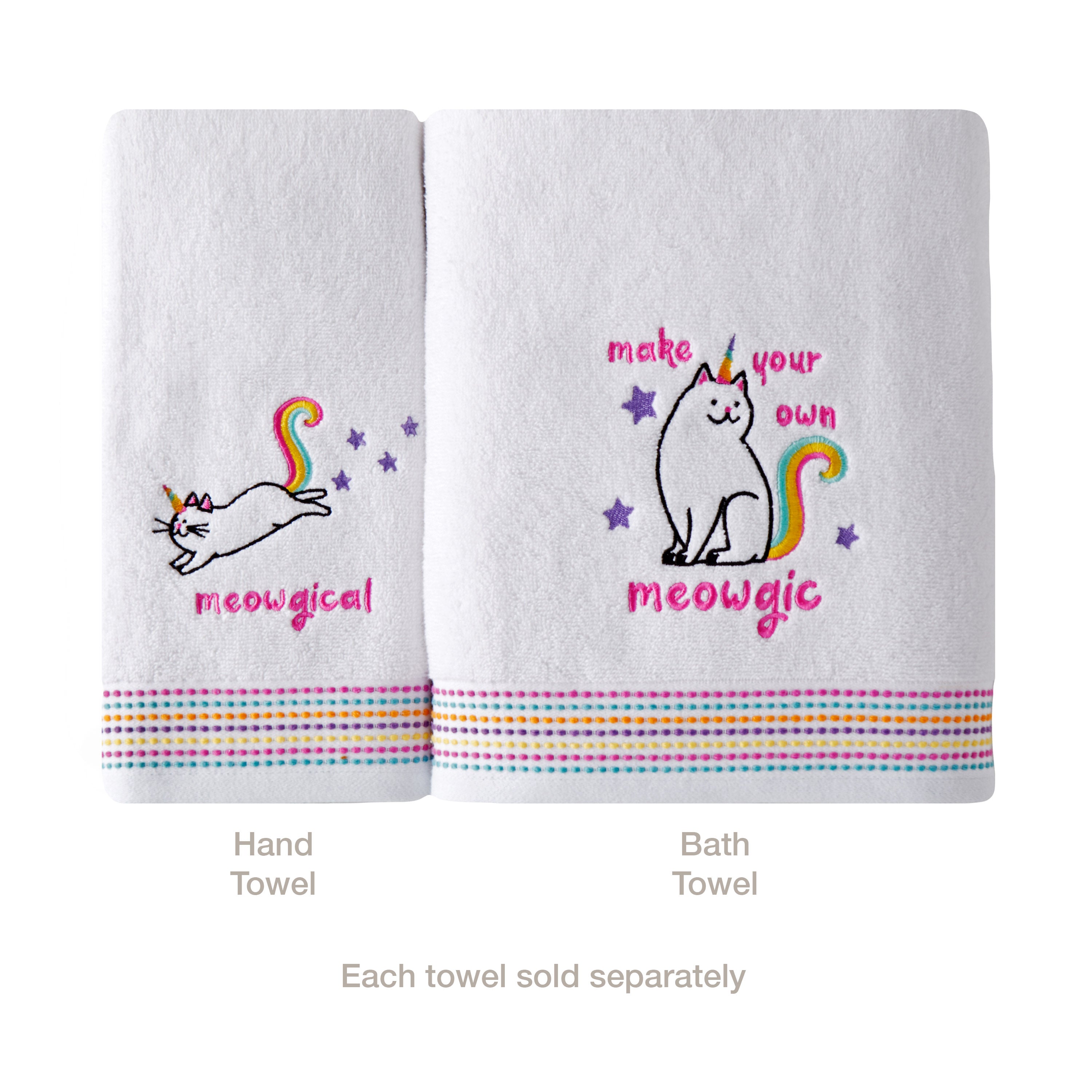 SKL Home Meowgic Bath Towel