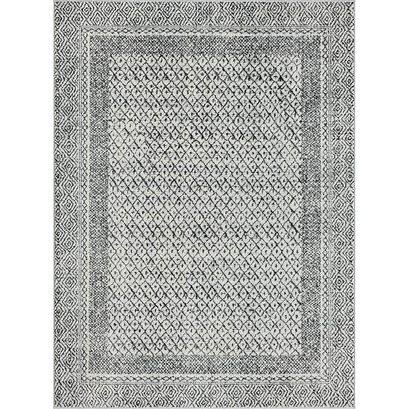 Madison Park Talia Moroccan Bordered Global Woven Area Rug