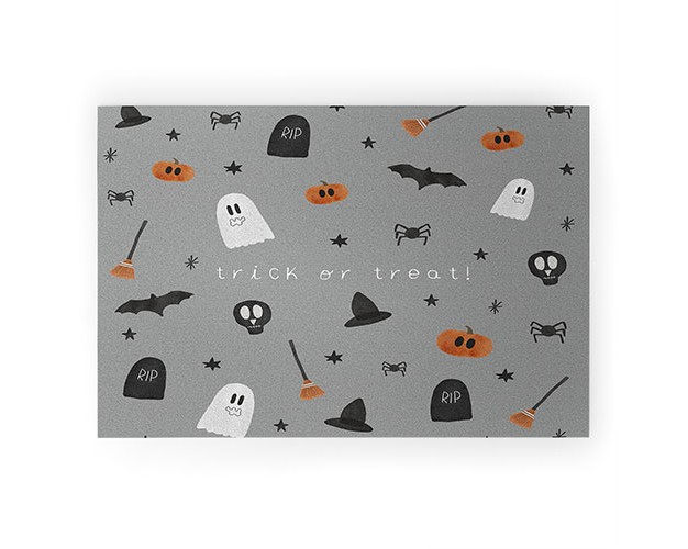 Hello Twiggs Happy Halloween Welcome Mat Society6