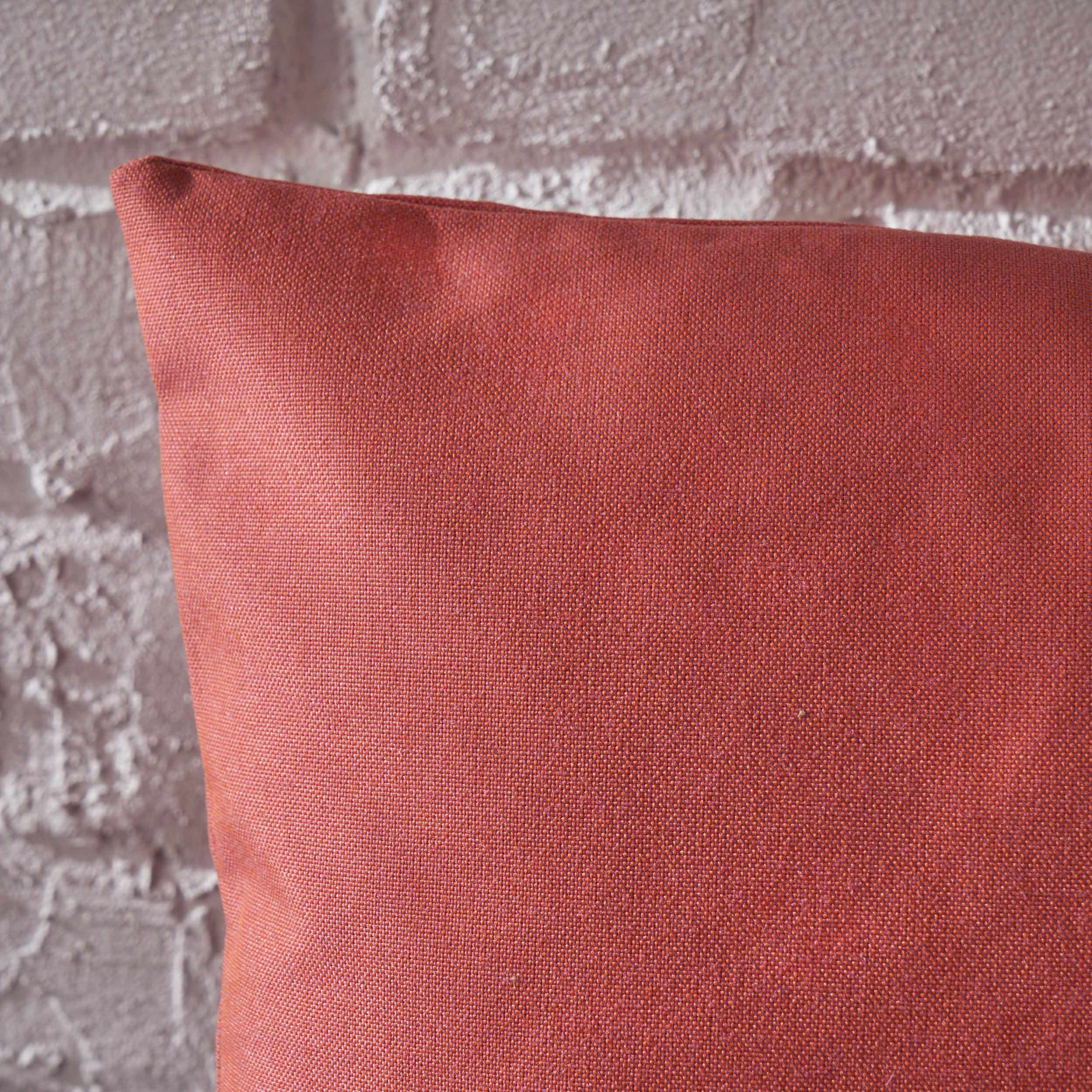 Kaffe Indoor Red Water Resistant Square Throw Pillow