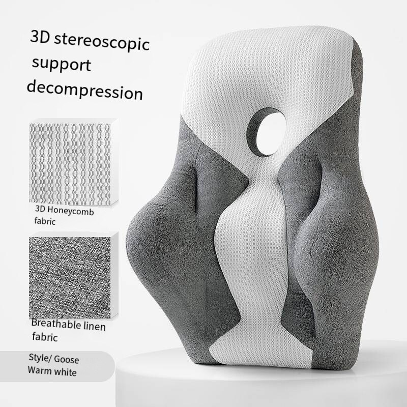 Office lumbar support cushion ergonomic lumbar support   N/A