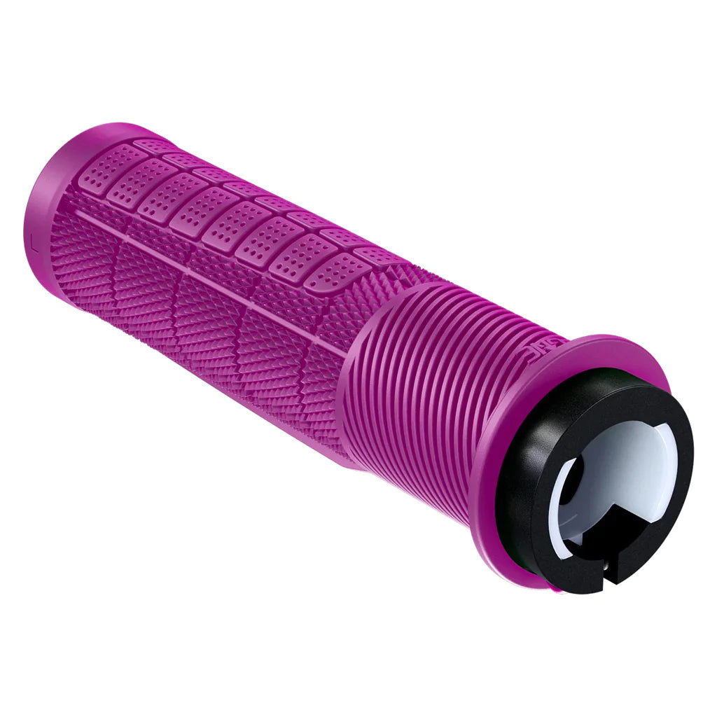 OneUp Thick Lock-On MTB Grips - Purple