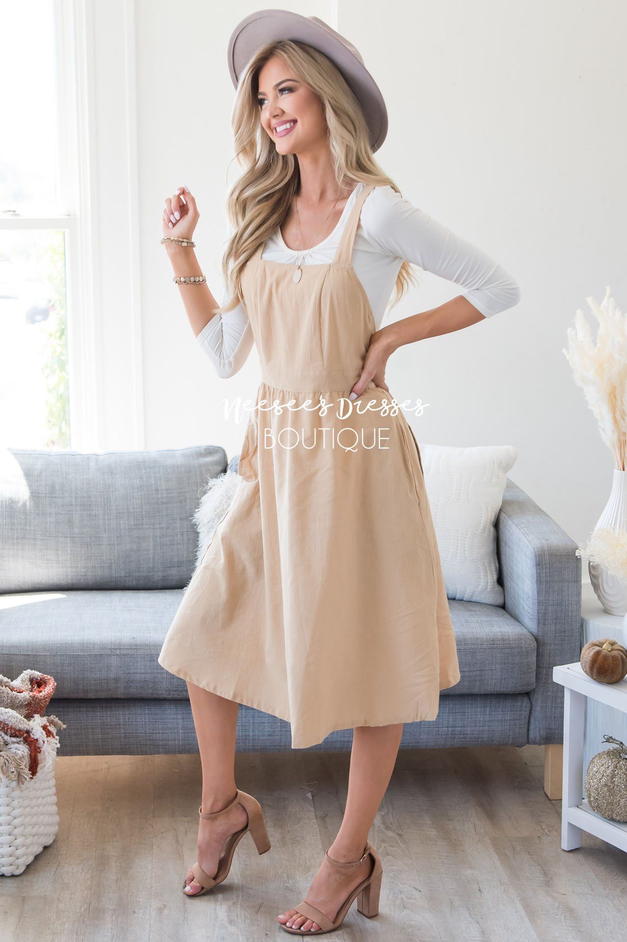 The Averi Overall Dress