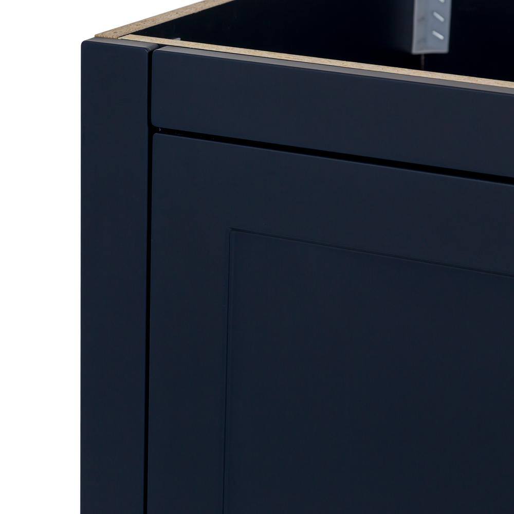 Home Decorators Collection Craye 60 in. W x 21.6 in. D x 34 in. H Bath Vanity Cabinet without Top in Deep Blue CY60-DB