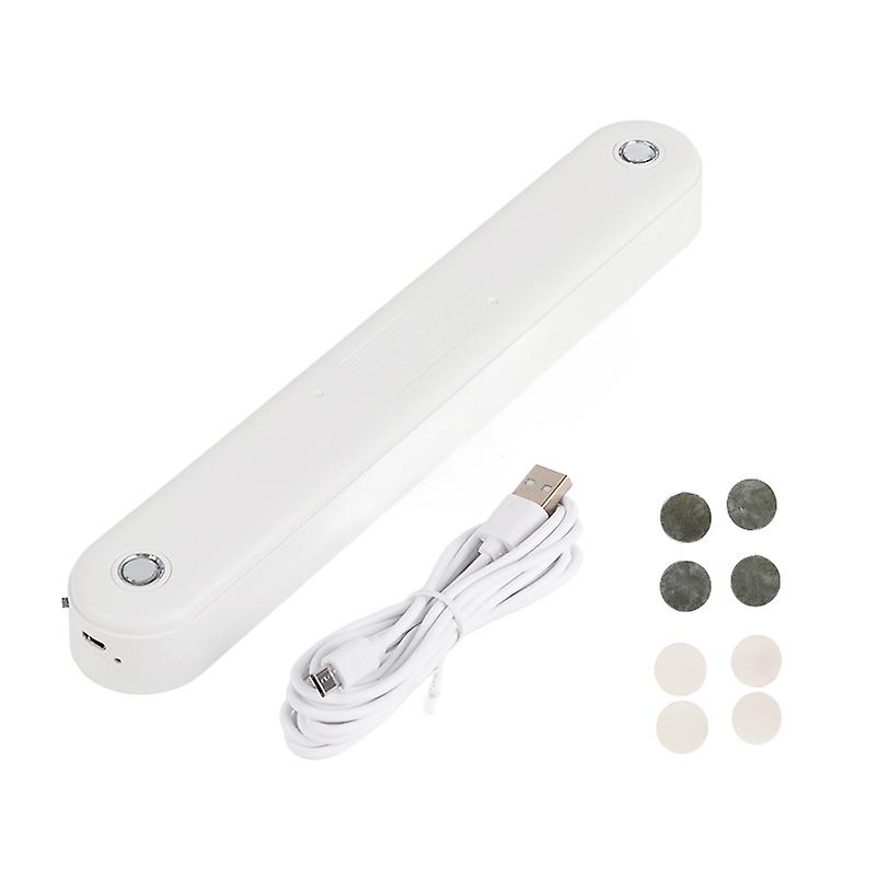 Dorm Reading Light USB LED Eyes Protection Touch Switch Cabinet Closet Rechargeable Night Light White 26cm/10.24in