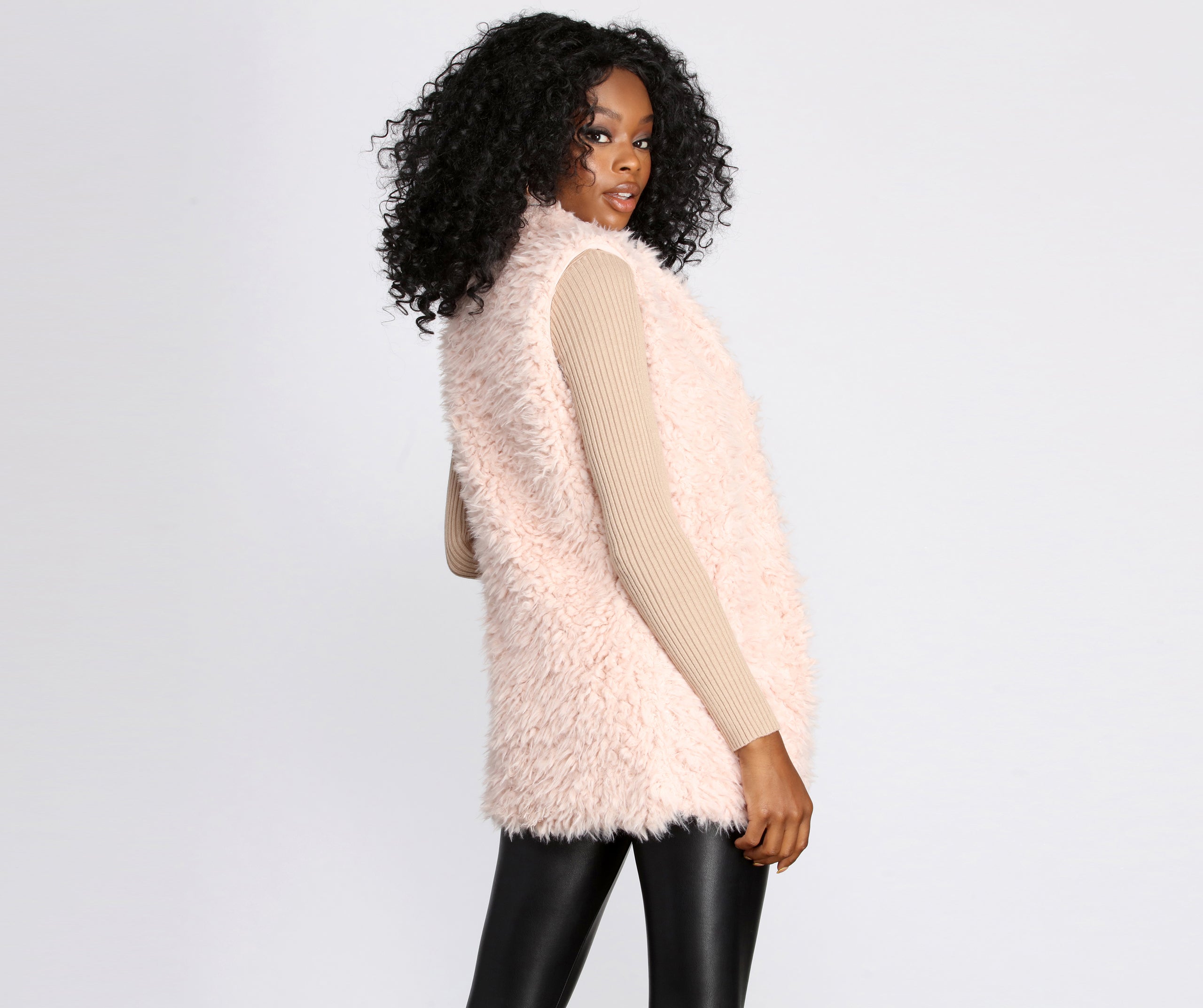 Feelin' Frisky Faux Fur Vest