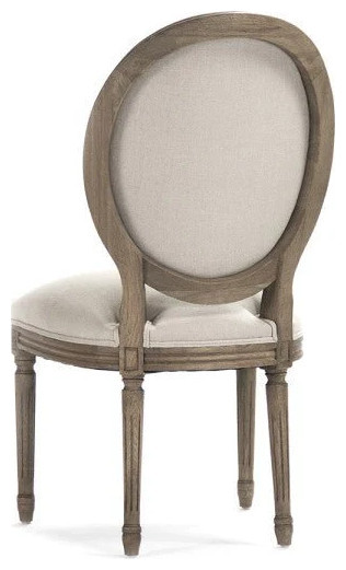 Chezare Medallion Side Chair Recycled Oak   French Country   Dining Chairs   by Rustic Home Furniture Deco  Houzz