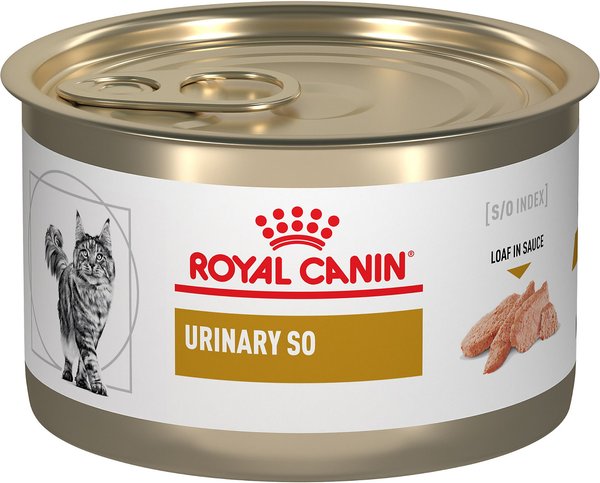 Royal Canin Veterinary Diet Adult Urinary SO Loaf in Sauce Canned Cat Food