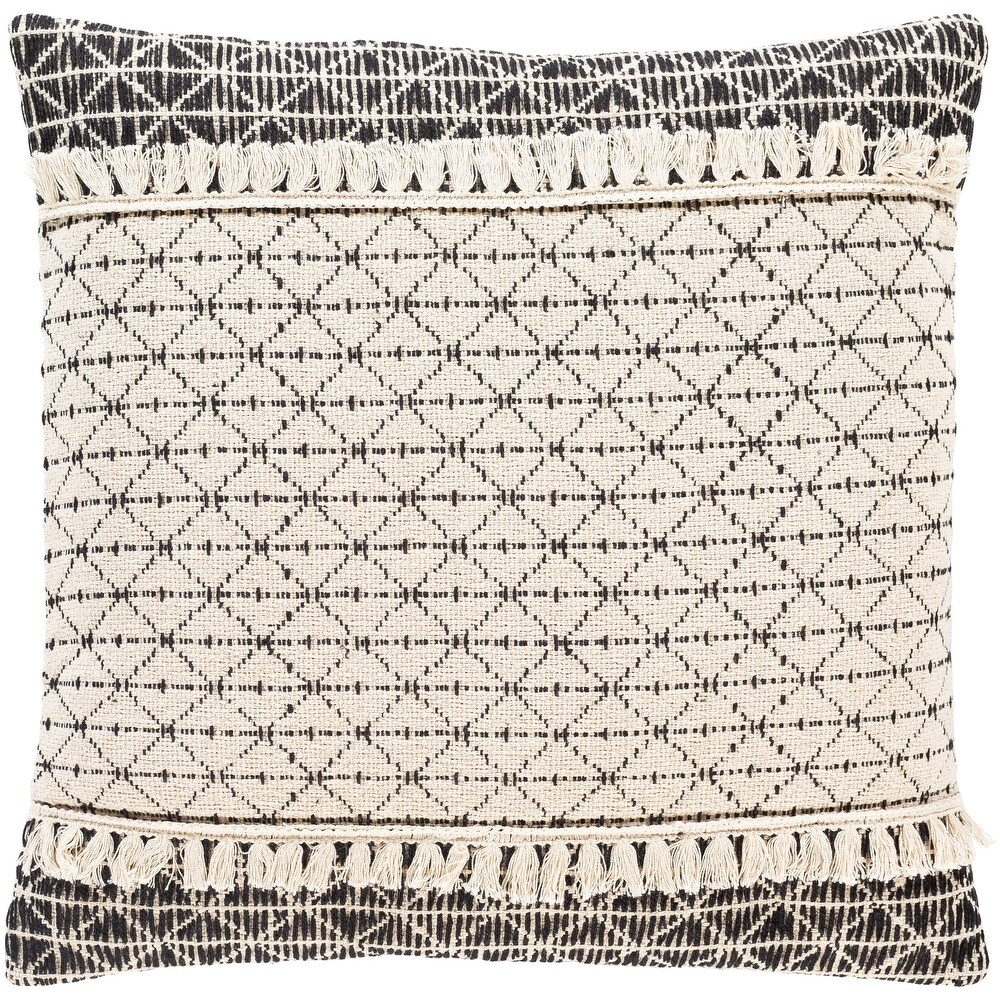 Artistic Weavers Jena Bohemian Cotton 20 inch Poly or Feather Down Throw Pillow