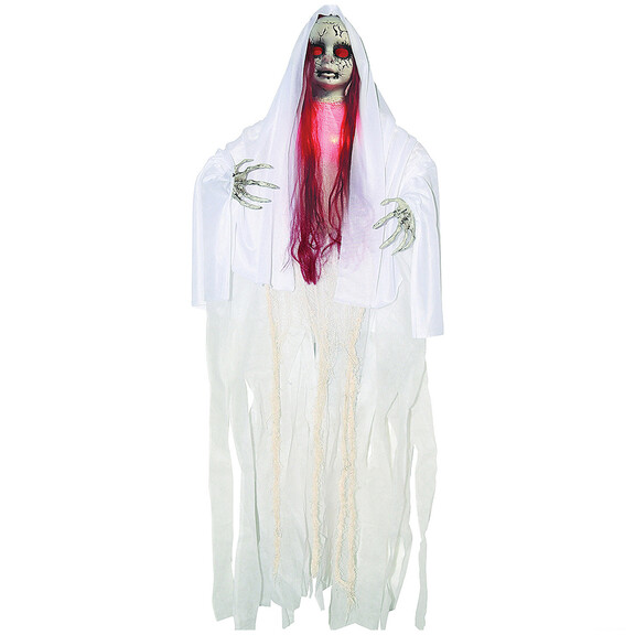 SunStar SS76030 39 Hanging Lightup Ghost Doll Dec...