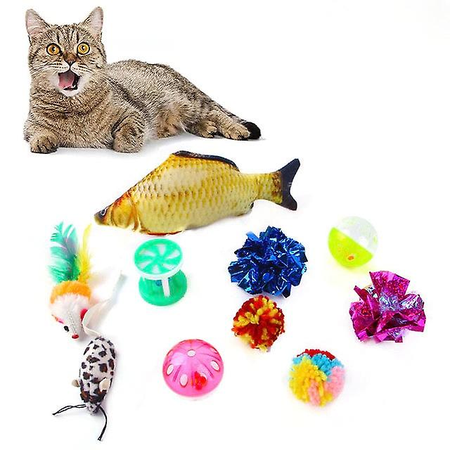 10 Pack combo cat toys