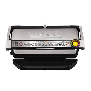 T-fal Stainless Steel SOPTIGRILL+ XL Indoor Grill With Automatic Programming GC722D53