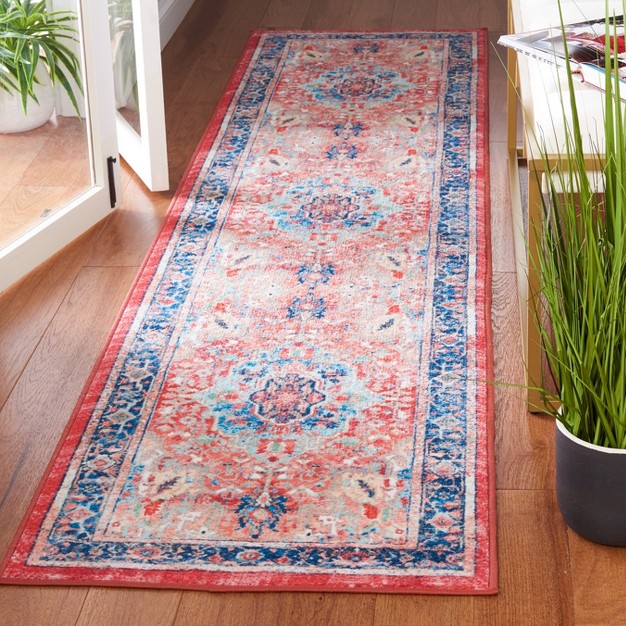 Riviera Riv182 Power Loomed Machine Washable Area Rug Safavieh