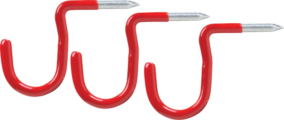 Hammer-In Hook Red