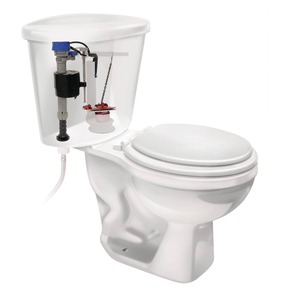 Fluidmaster PerforMAX Universal High Performance Toilet Fill Valve and 3 in. Adjustable Toilet Flapper Repair Kit K-400H-040-T5