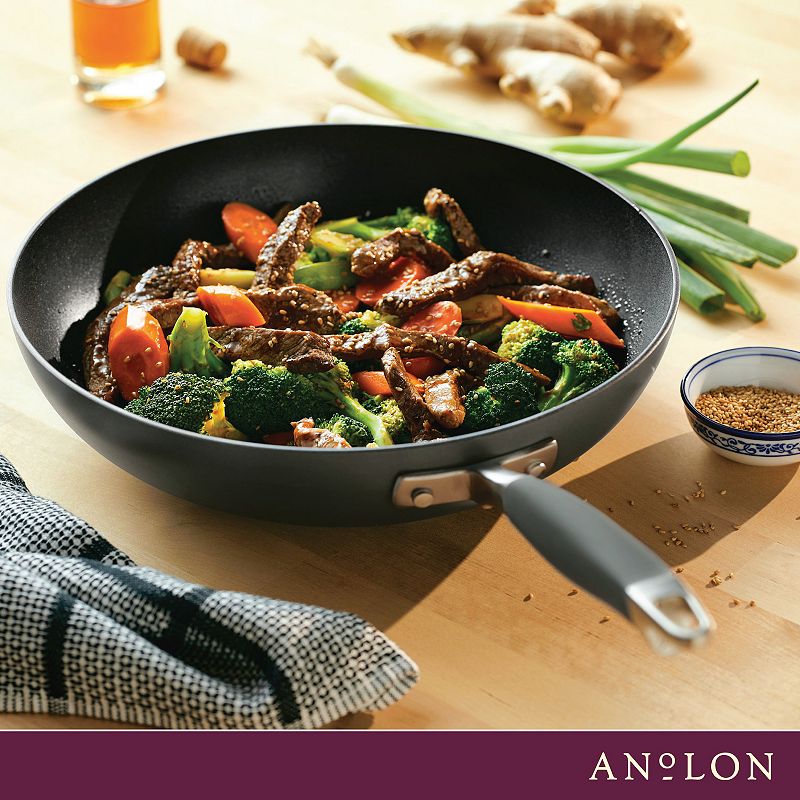 Anolon Advanced Home 12-in. Stir-Fry Pan