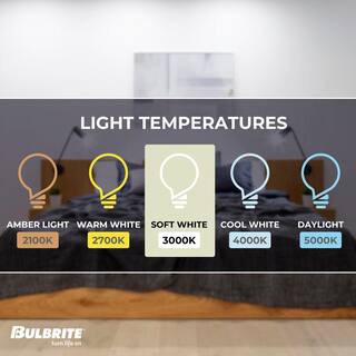 Bulbrite 60-Watt Equivalent A19 Medium Screw LED Light Bulb Soft White Light 3000K 48-Pack 861721