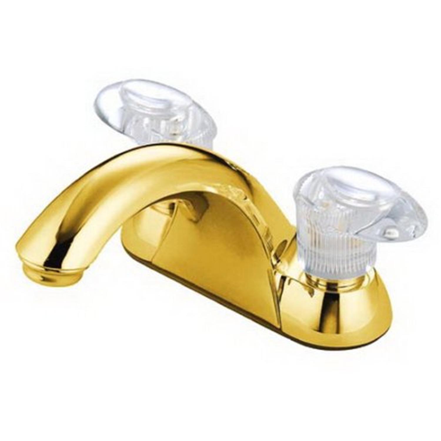 Kingston Brass Naples Centerset Bathroom Sink Faucet