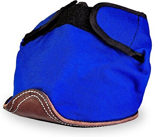 Bluegrass Animal Products Deluxe Equine Slipper， Blue