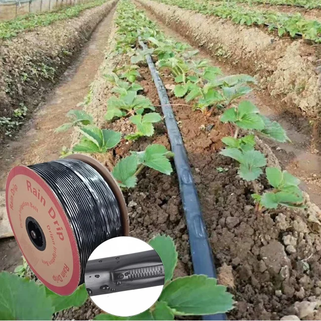 Factory Directly Supply 16mm PE Drip Irrigation Belt Drip Tape Agriculture Drip Irrigation System