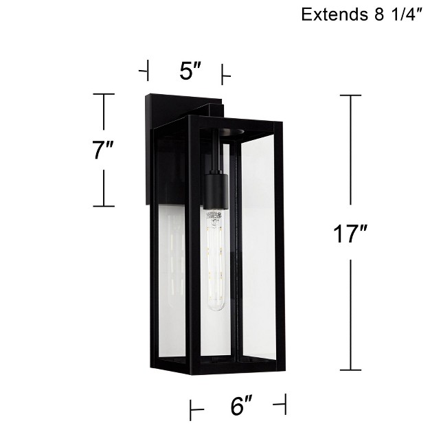 Clear Glass For Post Exterior Barn Deck House Porch Yard Patio Home Outside