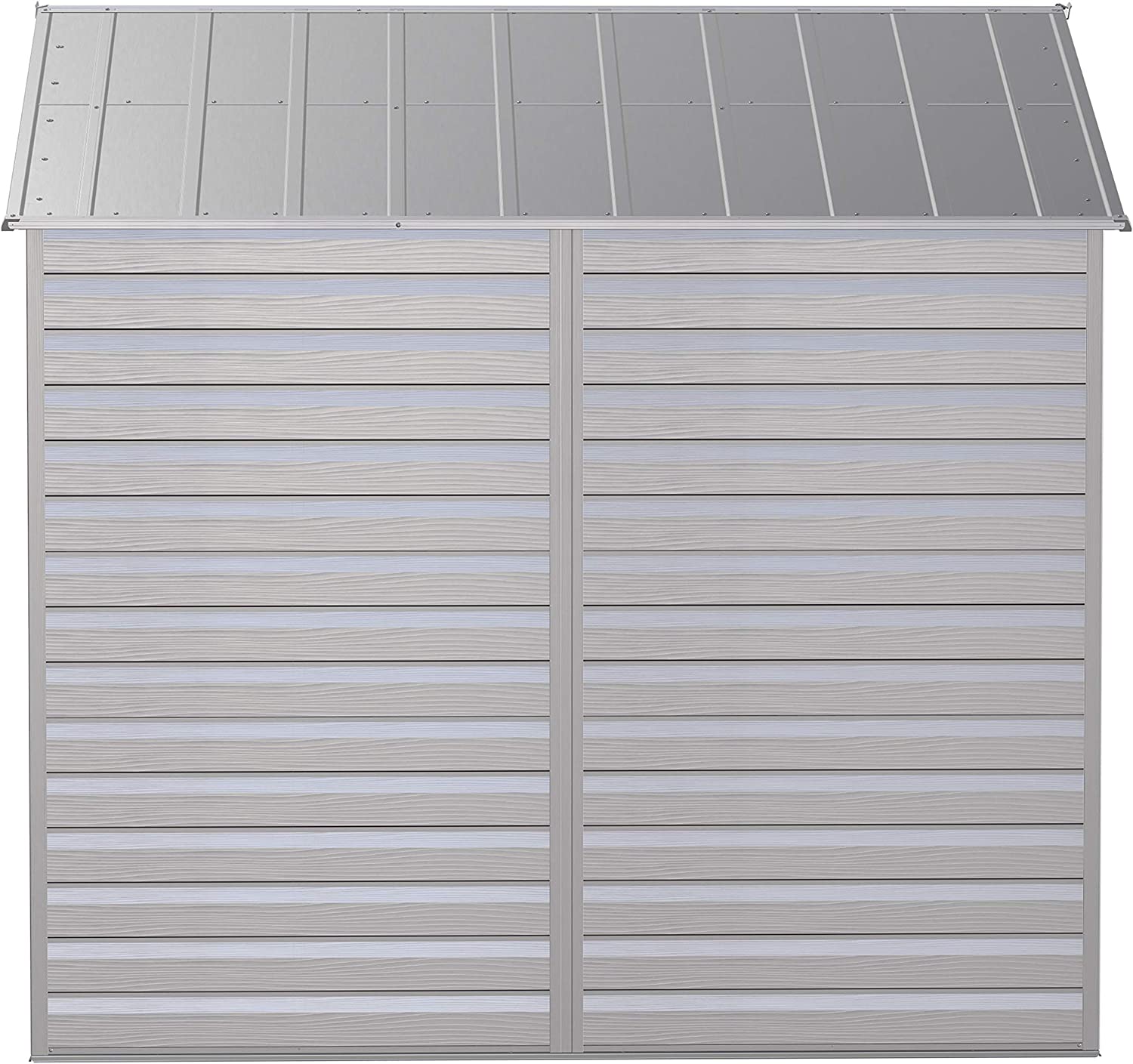 Arrow SCG88FG 8 x 8 ft. Arrow Select Steel Storage Shed&#44; Flute Grey