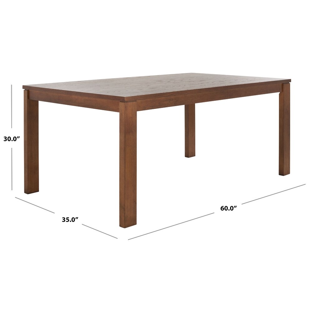 SAFAVIEH Couture Collection Deirdra Wooden Dining Table   70\