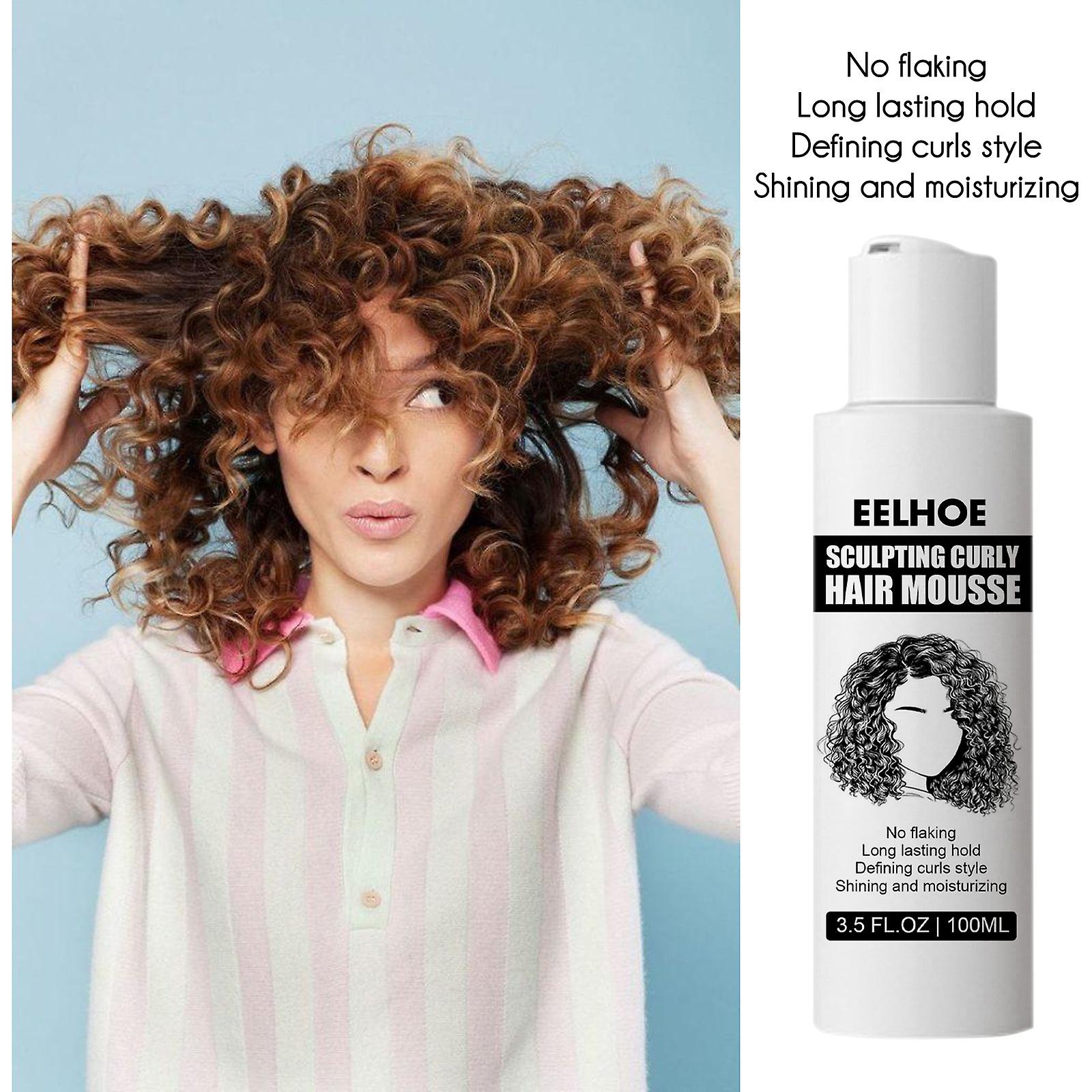 Foreign Trade Cross-border Curly Hair Styling Elastin Curly Hair Moisturizing Fluffy Styling Hairstyle Care Elastin