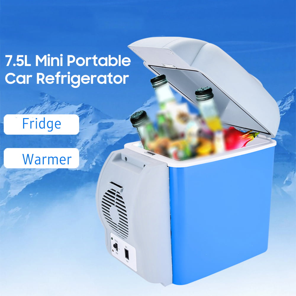 IRFORA Car Refrigerator 7.5L Mini Portable Car Fridge & Warmer for Road Trip Travel Camping Fishing